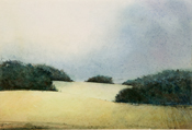 "Valley Forge"     watercolor, 11"x6.75"